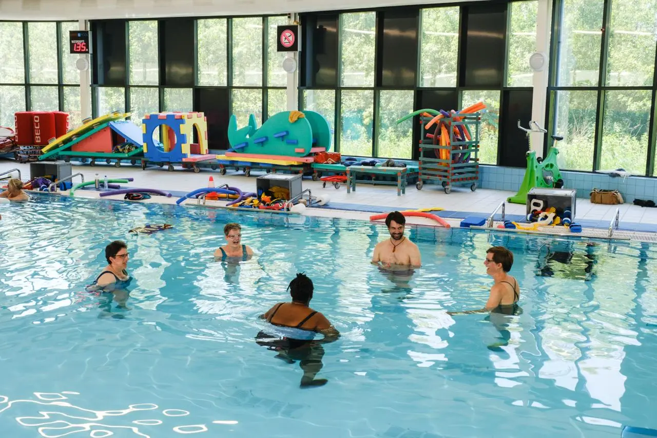 Hydrotherapie training Sander 2