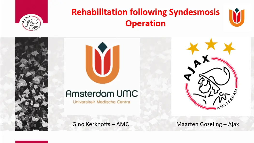 Rehabilitation Syndesmosis